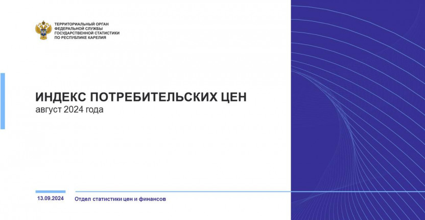 Индекс потребительских цен по Республике Карелия - август 2024 года